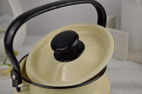 Изображение товара Чайник КМЗ 42704-082/6-У4 с рисунком (слоновая кость)