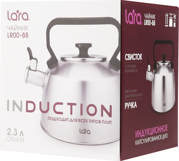 Изображение товара Чайник со свистком Lara LR00-88