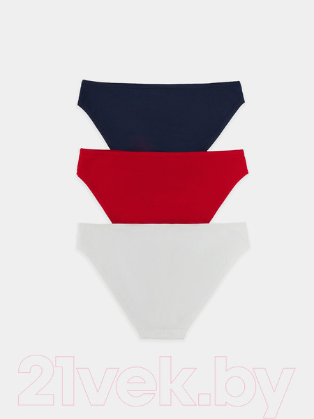 Изображение товара Комплект женских трусов Mark Formelle 412457-3 (р.102, сумрачно-белый-1)