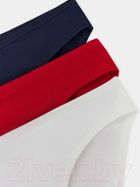Изображение товара Комплект женских трусов Mark Formelle 412457-3 (р.102, сумрачно-белый-1)
