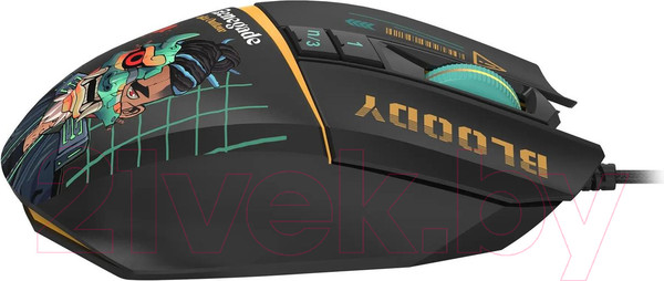 Изображение товара Мышь A4Tech Bloody W63 Max Renegade (черный)