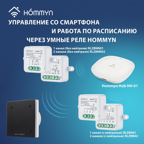 Изображение товара Вентилятор накладной Royal Thermo RAFC 100 (черный)