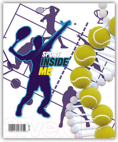 Изображение товара Набор обложек Erich Krause Sport DNA для тетрадей и дневников / 61120