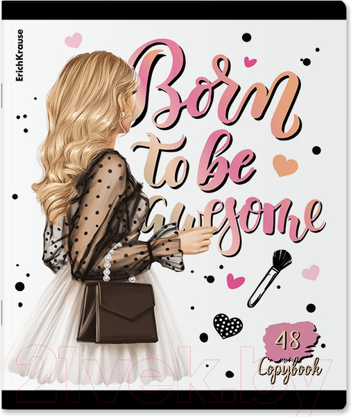 Изображение товара Тетрадь Erich Krause Fashion Girl / 60618 (48л, клетка)
