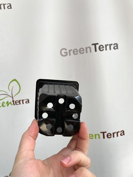 Изображение товара Набор горшков для рассады GreenTerra 8x8x8см (100шт)