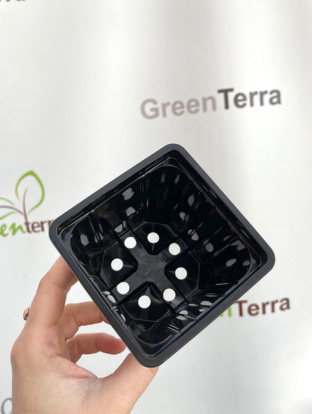 Изображение товара Набор горшков для рассады GreenTerra 8x8x8см (100шт)