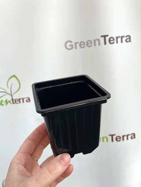 Изображение товара Набор горшков для рассады GreenTerra 8x8x8см (100шт)
