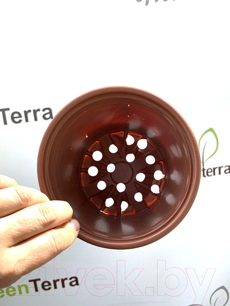 Изображение товара Набор горшков для рассады GreenTerra 13x10.5см (1л, 100шт)