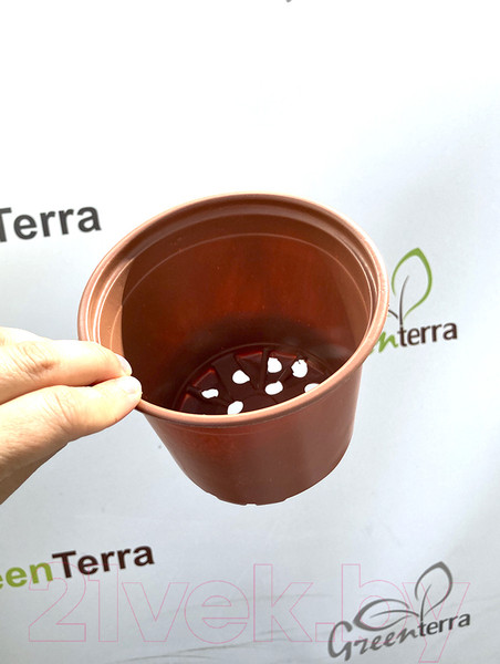 Изображение товара Набор горшков для рассады GreenTerra 13x10.5см (1л, 100шт)