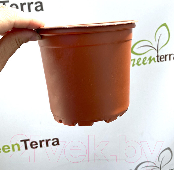 Изображение товара Набор горшков для рассады GreenTerra 13x10.5см (1л, 100шт)