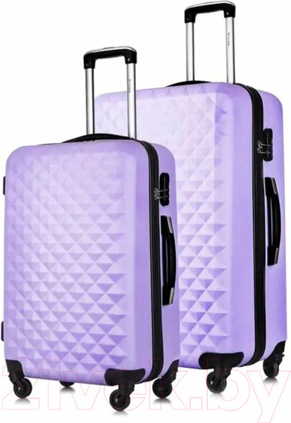 Изображение товара Чемодан на колесах L'case Phatthaya BCP-1202 (M, лиловый)