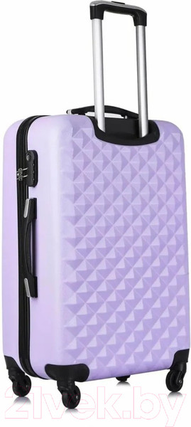 Изображение товара Чемодан на колесах L'case Phatthaya BCP-1202 (M, лиловый)