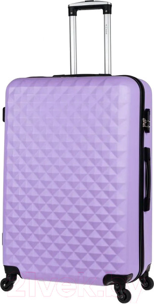 Чемодан на колесах L'case Phatthaya BCP-1202 (L, лиловый)