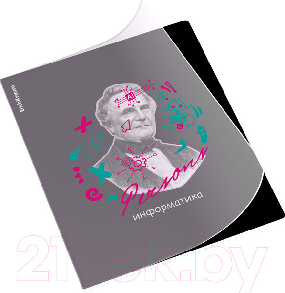 Изображение товара Тетрадь предметная Erich Krause Persons Информатика / 59503 (48л, клетка)