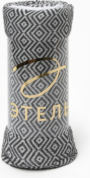 Изображение товара Плед Этель East 100x180 / 10398561 (светло-серый)