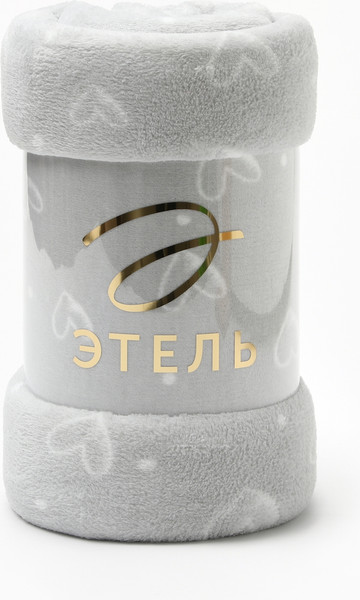 Изображение товара Плед Этель Сердечки 180x200 / 10359405 (корал-флис)