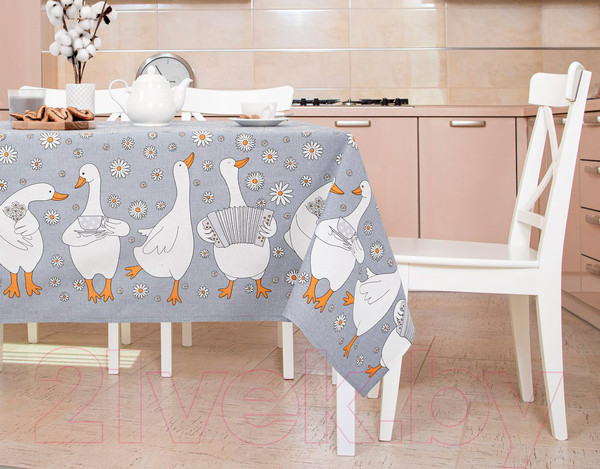 Изображение товара Скатерть АртПостель Ромашки СБ.150.220