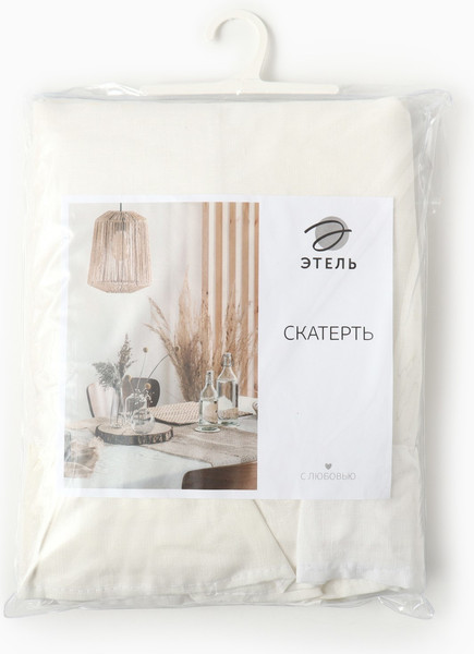 Изображение товара Скатерть Этель Ivory 180x180 / 10300811