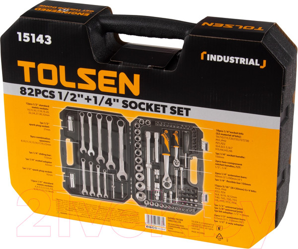 Изображение товара Универсальный набор инструментов Tolsen TT15143