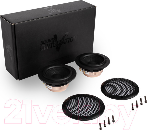 Изображение товара Среднечастотная АС Kicx Sound Civilization QM 70.3