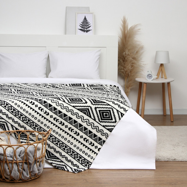 Изображение товара Плед Этель Эко 180x200 / 10359408 (корал-флис)