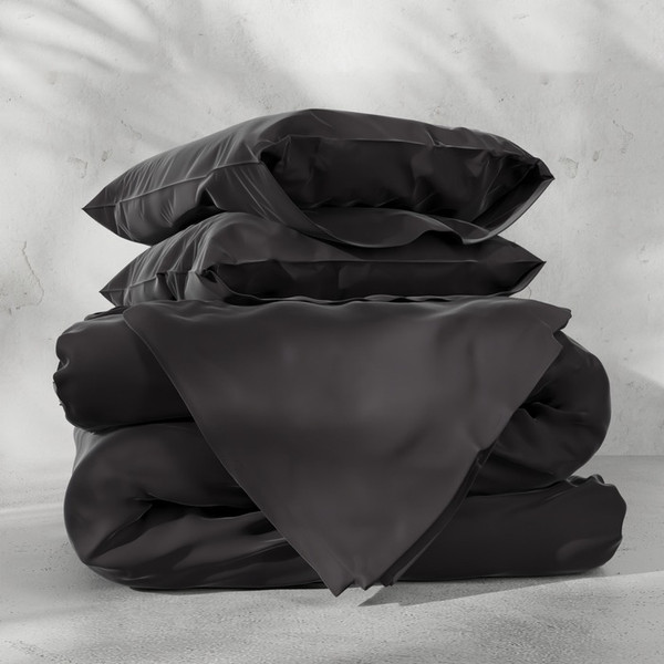 Изображение товара Комплект постельного белья Этель Tencel дуэт / 10655075 (черный)
