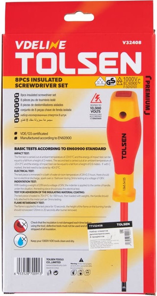 Изображение товара Набор отверток Tolsen TTV32408