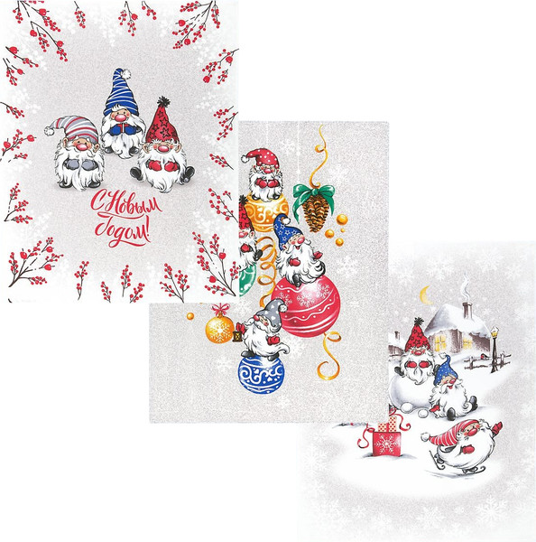 Изображение товара Набор полотенец АртПостель Гномики 45x60 (2шт)