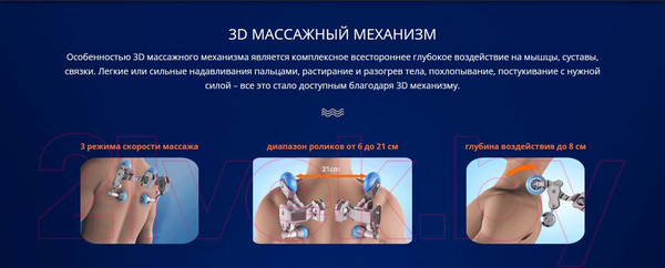 Изображение товара Массажное кресло iRest Orto (черный)