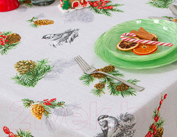 Изображение товара Скатерть АртПостель Серебряный звон СБ.150.220