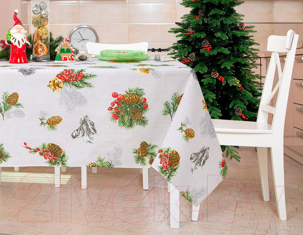 Изображение товара Скатерть АртПостель Серебряный звон СБ.150.220