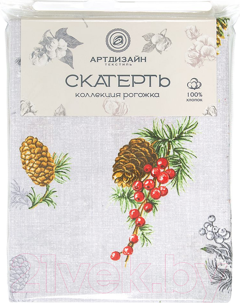 Изображение товара Скатерть АртПостель Серебряный звон СБ.150.220