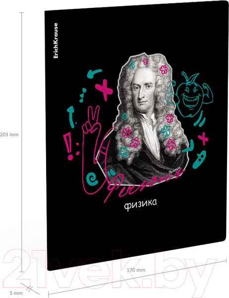 Изображение товара Тетрадь предметная Erich Krause Persons Физика / 60643 (48л, клетка)