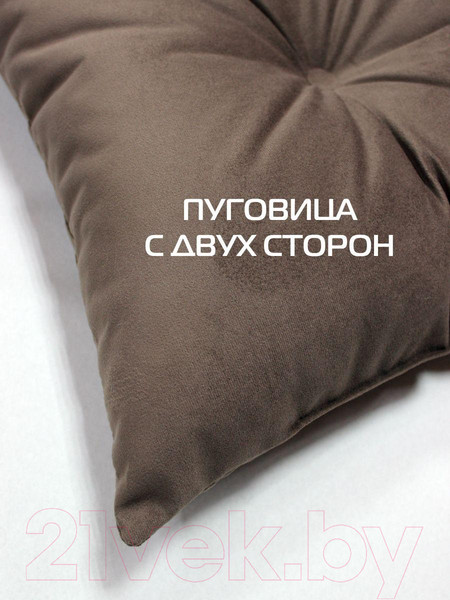 Изображение товара Подушка декоративная MATEX Itaka Line / 60-642 (коричневый)