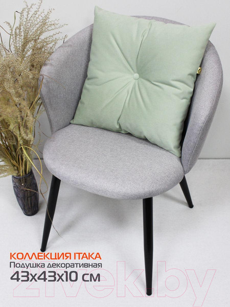 Изображение товара Подушка декоративная MATEX Itaka Line / 60-673 (мятный)