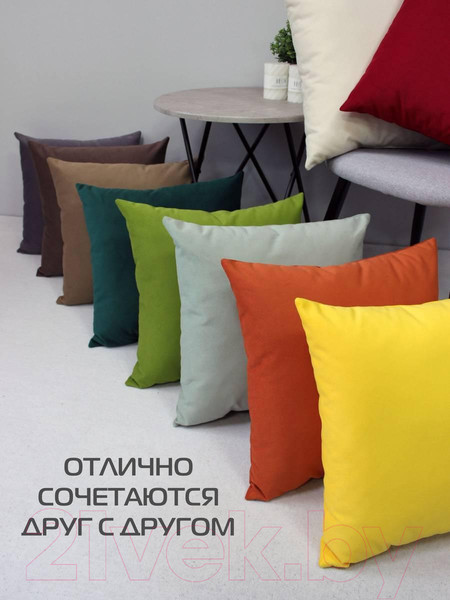 Изображение товара Подушка декоративная MATEX Itaka Basis / 63-940 (мятный)