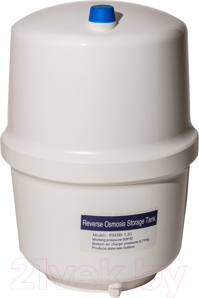 Изображение товара Накопительный бак для системы обратного осмоса Virmut Пластиковый (12л)