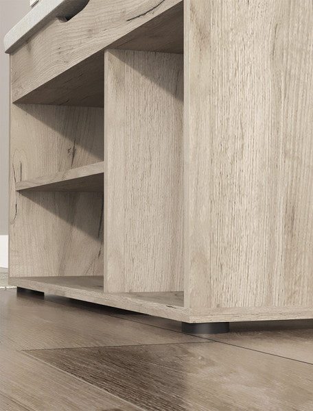 Изображение товара Тумба в прихожую Артём-Мебель Норд СН 122.08 (дуб крафт серый)