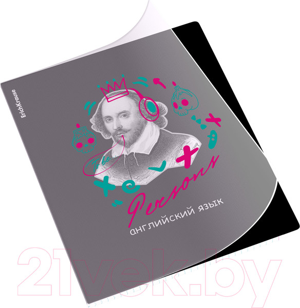 Изображение товара Тетрадь предметная Erich Krause Persons Английский язык / 59502 (48л, клетка)