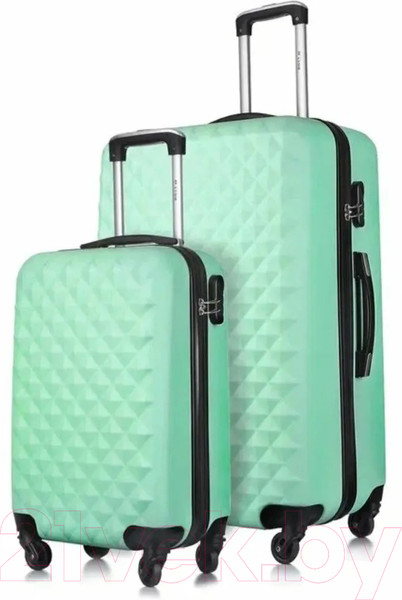 Изображение товара Чемодан на колесах L'case Phatthaya BCP-1202 (S, мятный)