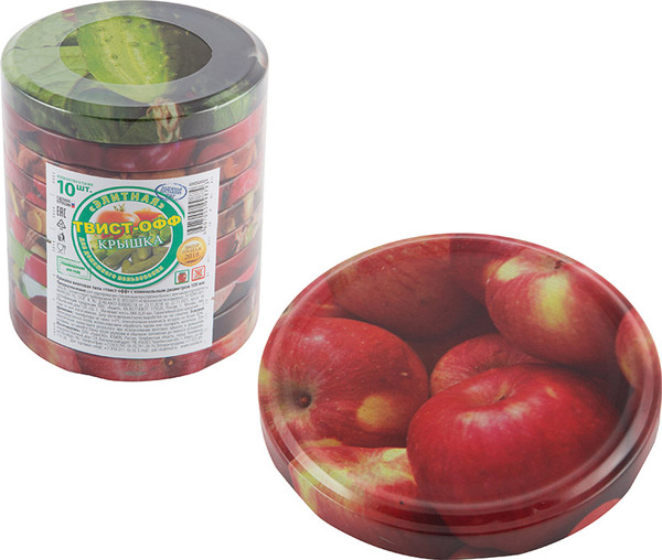 Изображение товара Набор крышек для банок No Brand Твист-офф / OLD_R310835 (10шт)