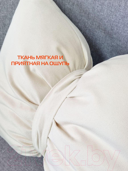 Изображение товара Подушка декоративная MATEX Itaka Line / 60-826 (молочный)