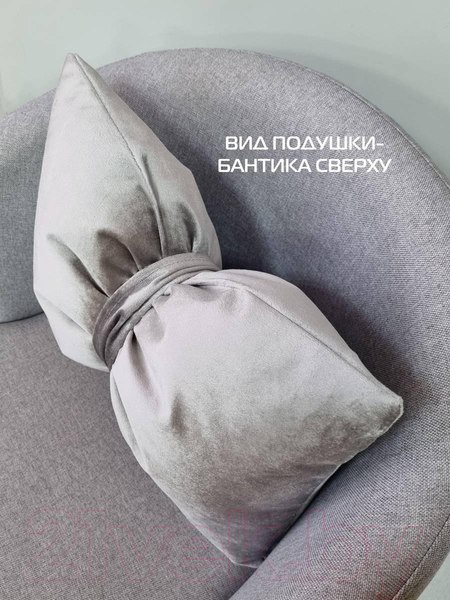 Изображение товара Подушка декоративная MATEX Itaka Line / 64-411 (серебристый)
