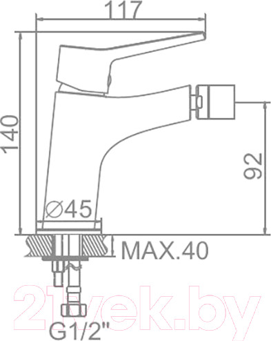 Изображение товара Смеситель Ledeme L5069