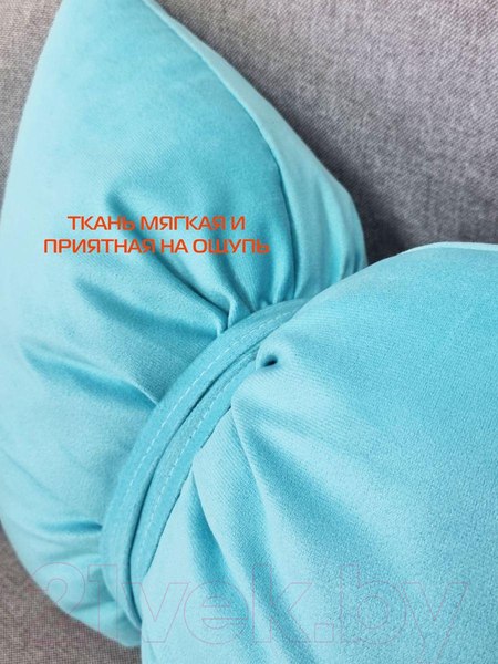 Изображение товара Подушка декоративная MATEX Itaka Line / 60-857 (лазурный)
