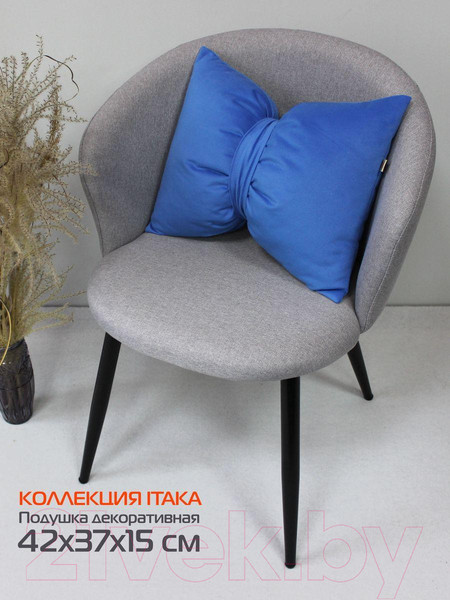Изображение товара Подушка декоративная MATEX Itaka Line / 60-970 (светло-синий)