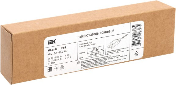 Изображение товара Выключатель концевой IEK KKV12-8167-2-65