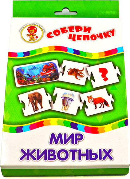 Изображение товара Развивающая игра Улыбка Мир животных / 4607929341663