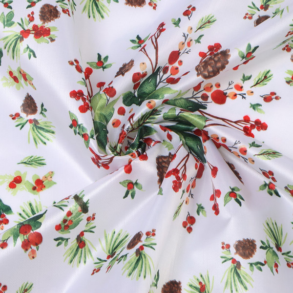 Изображение товара Скатерть Доляна Хвойный узор 145x260 / 9580633