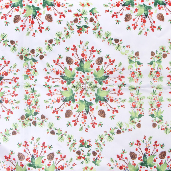 Изображение товара Скатерть Доляна Хвойный узор 145x260 / 9580633